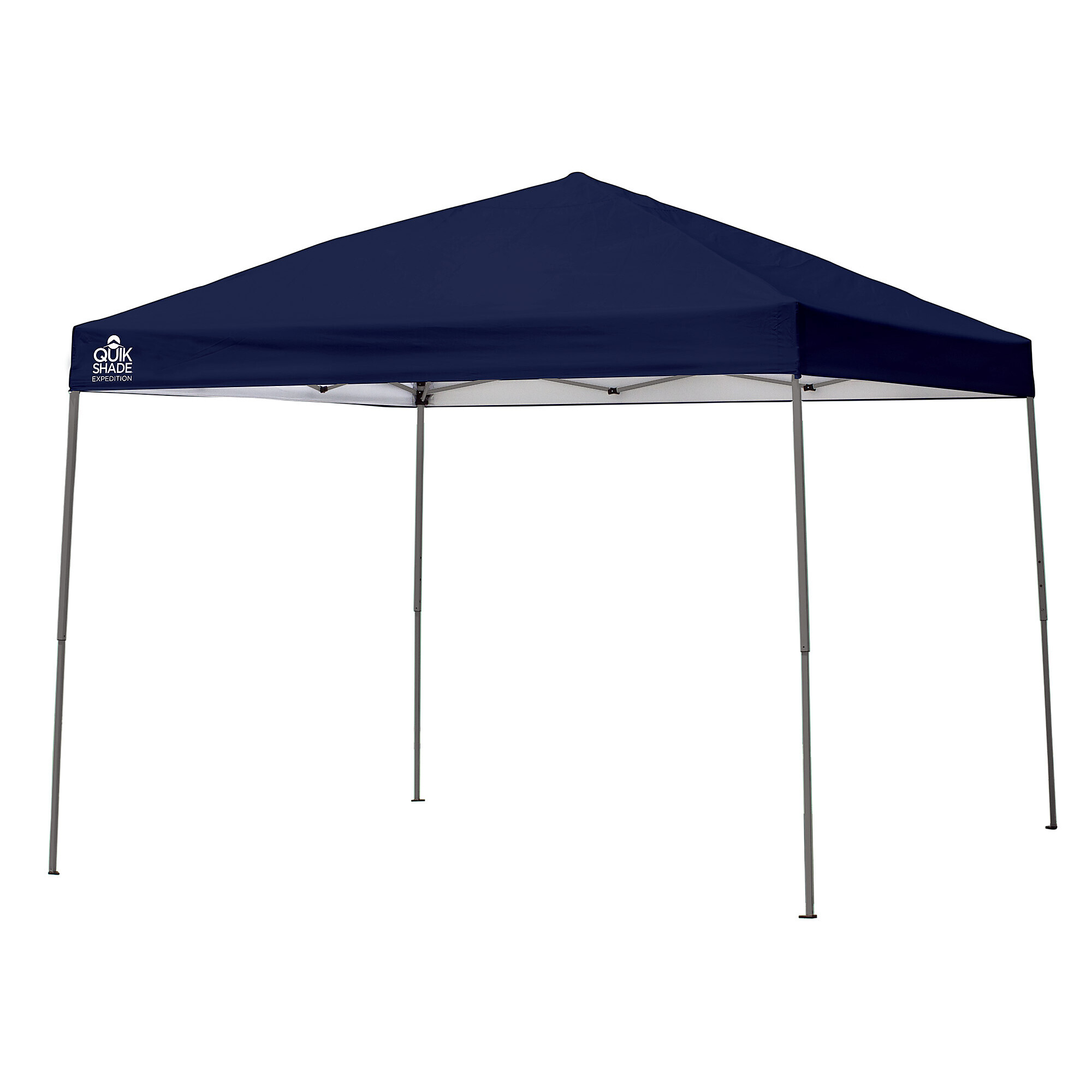 Quik Shade, Expedition Straight Leg Pop-Up Canopy Tent, Color Blue, Model# 167700RL